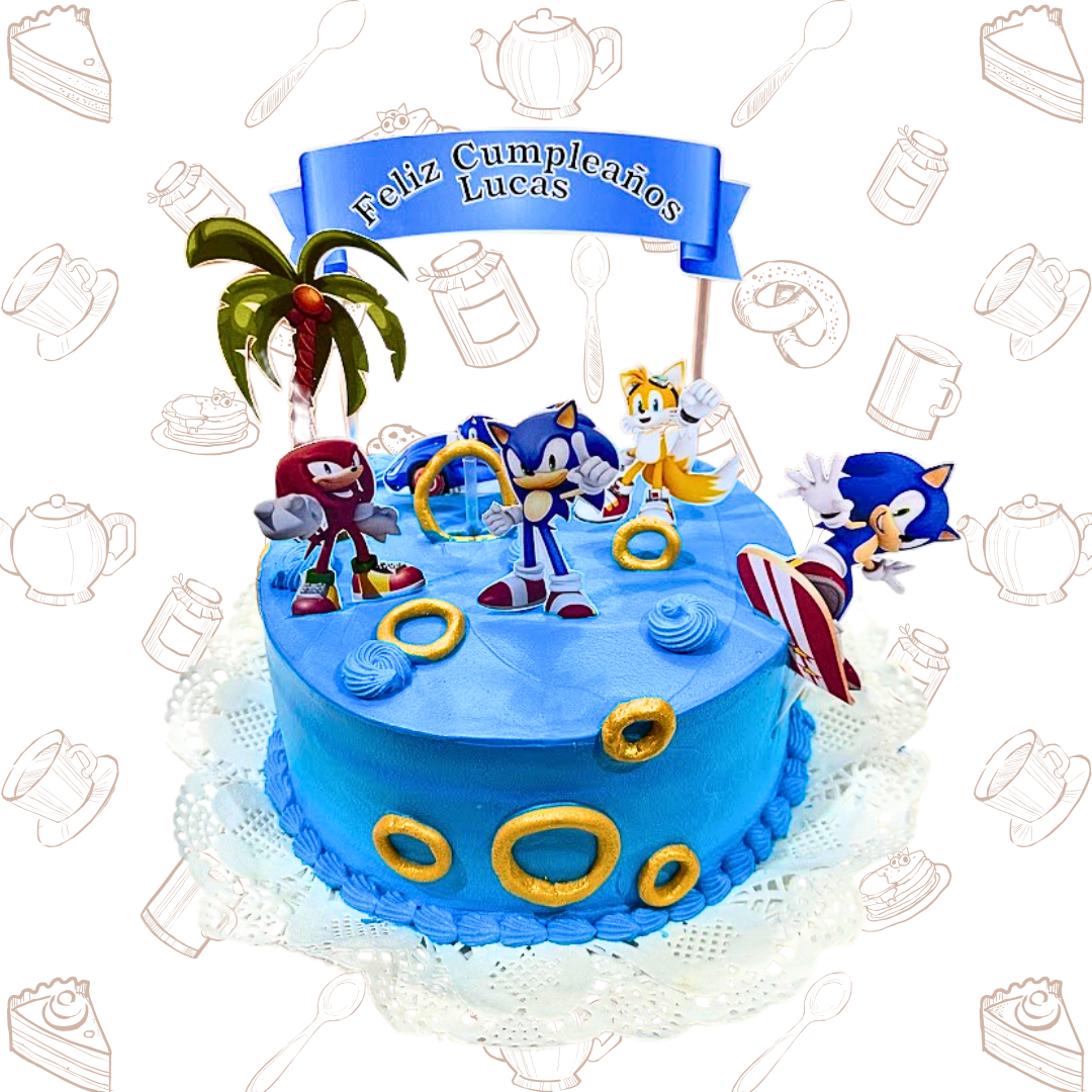 Decoración Sonic y sus Amigos