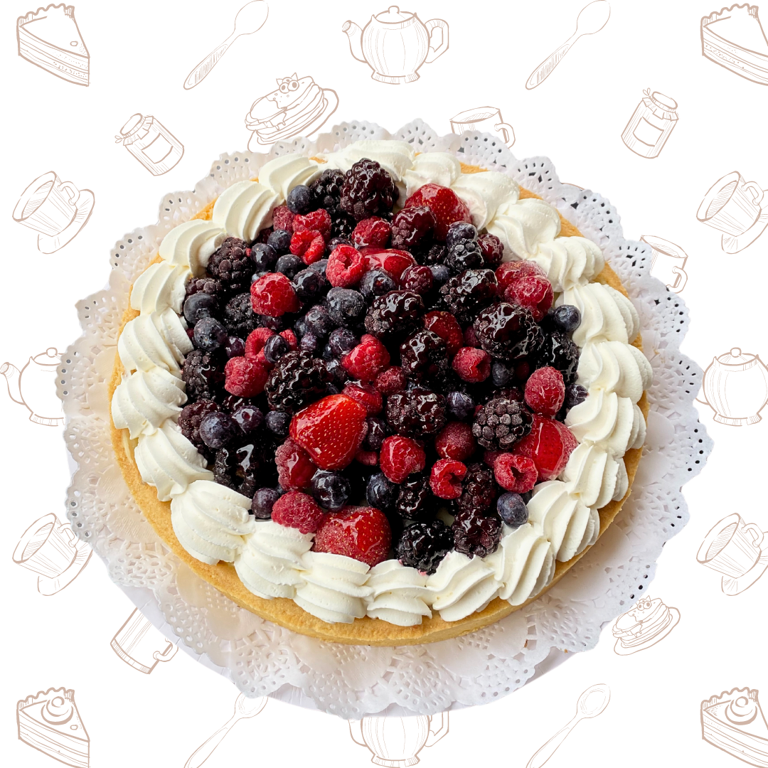 Tarta de Frutos Rojos