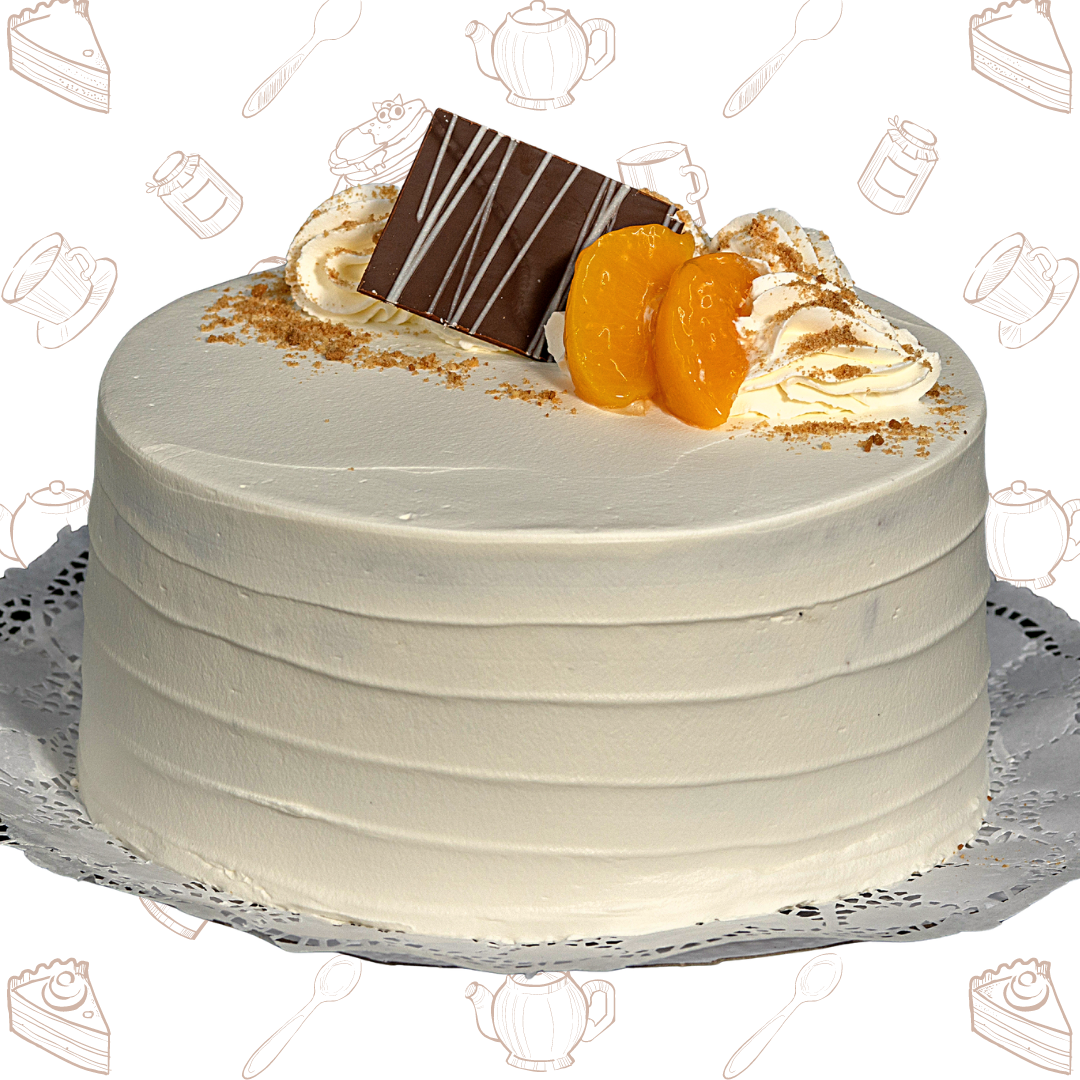 Torta Durazno Crema