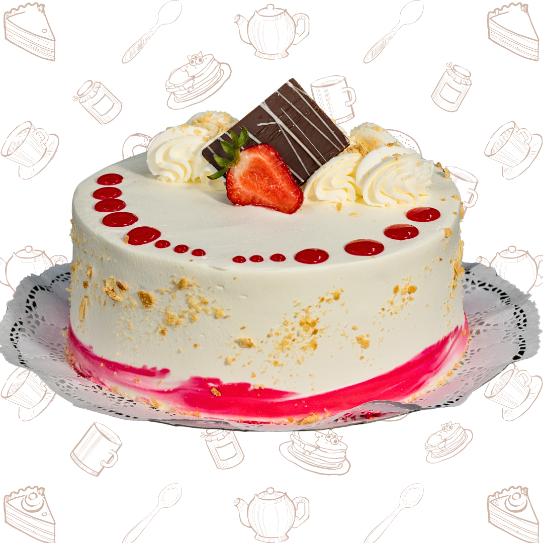 Torta Merengue Frutilla