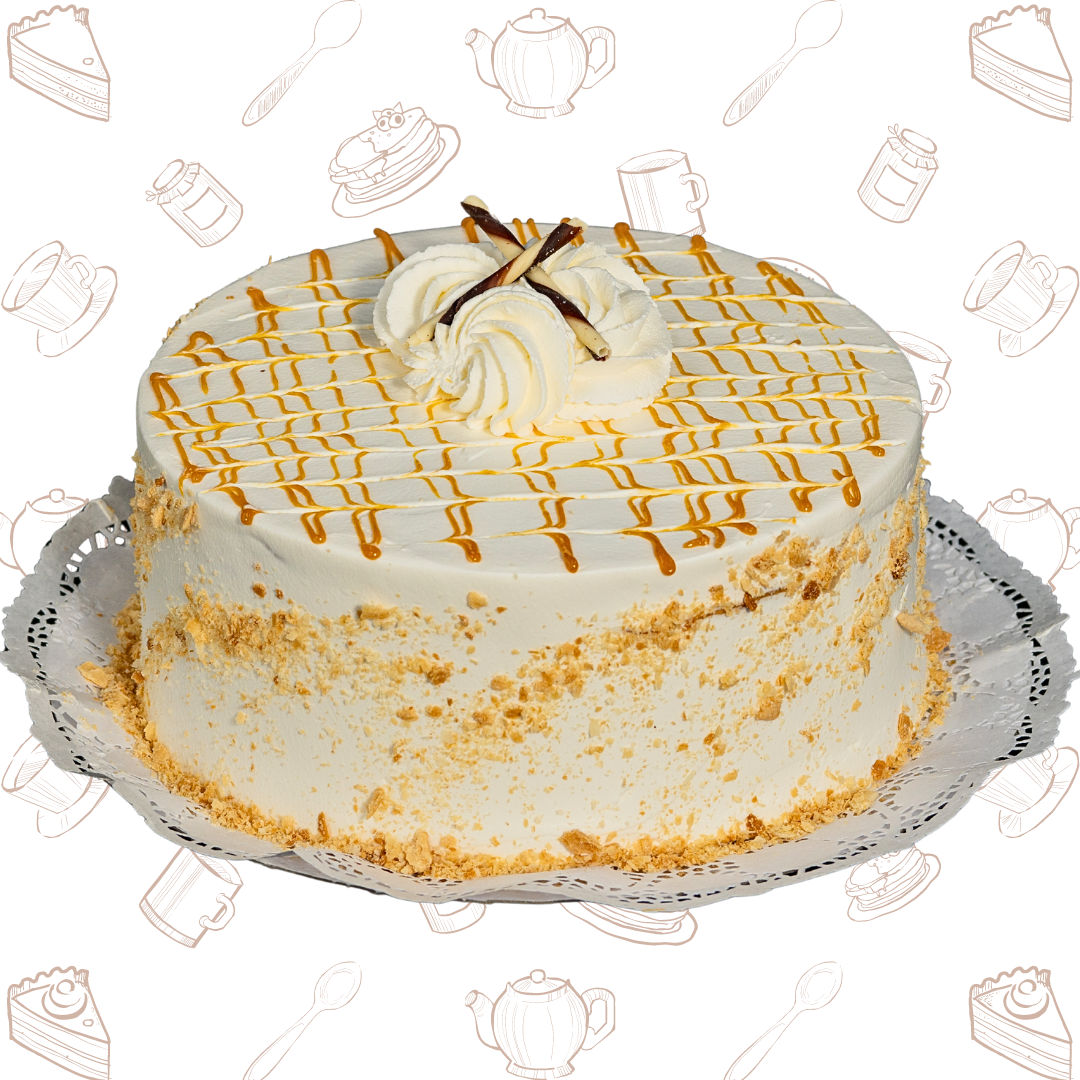 Torta Merengue Lúcuma
