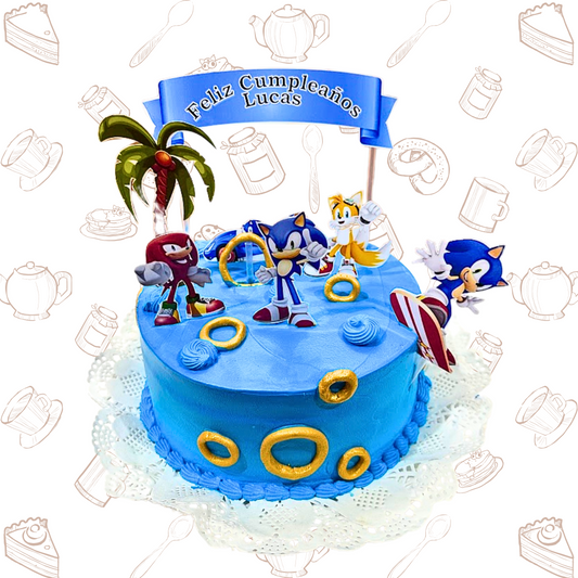 Decoración Sonic y sus Amigos